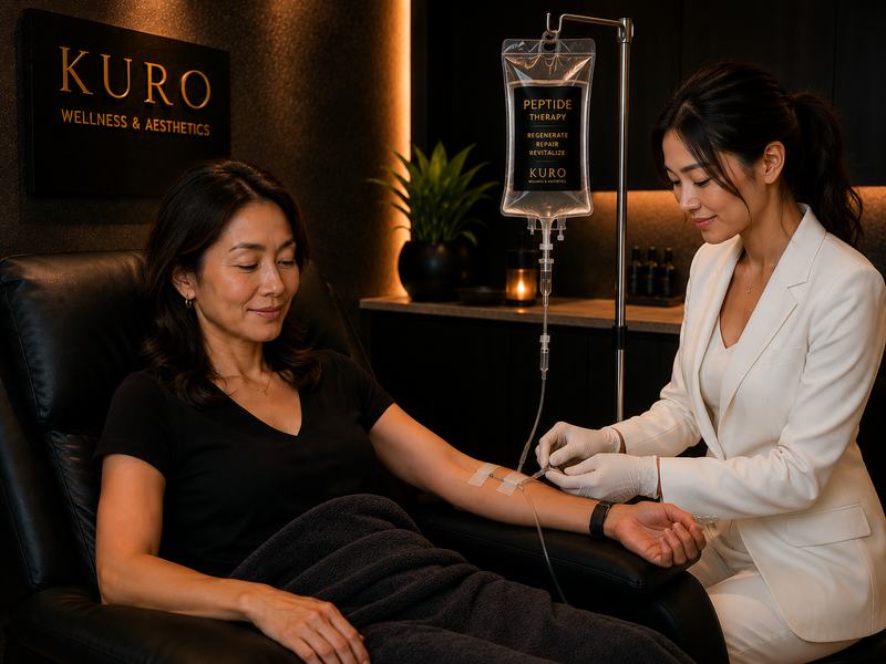Peptide therapy consultation at Kuro Clinic — precision bio-signal protocols Los Angeles